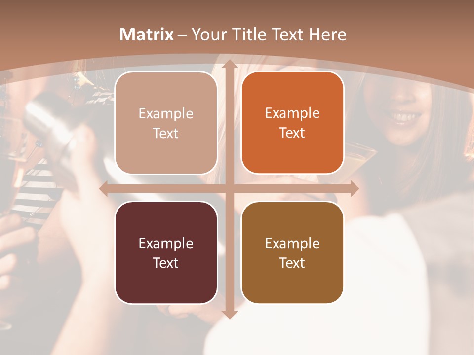 Girl Luxurious Year PowerPoint Template