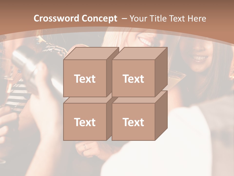 Girl Luxurious Year PowerPoint Template