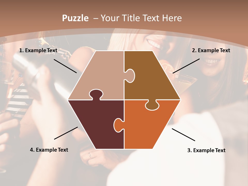 Girl Luxurious Year PowerPoint Template