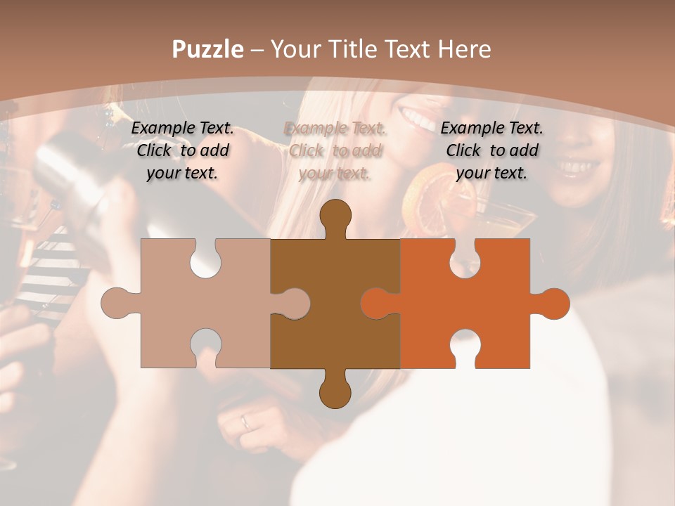 Girl Luxurious Year PowerPoint Template