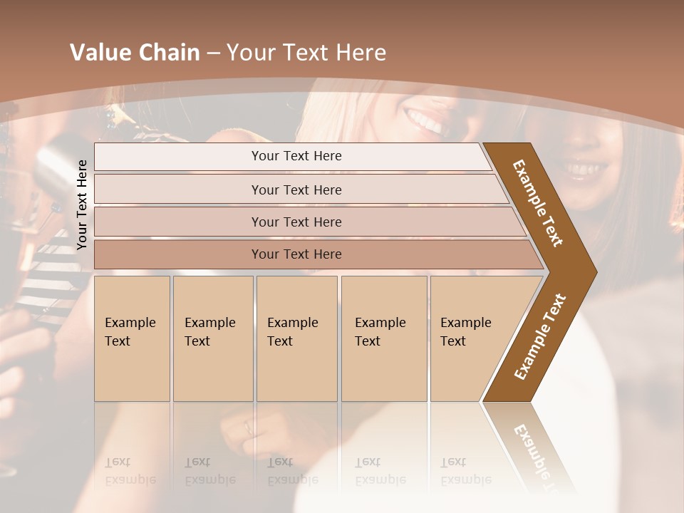 Girl Luxurious Year PowerPoint Template