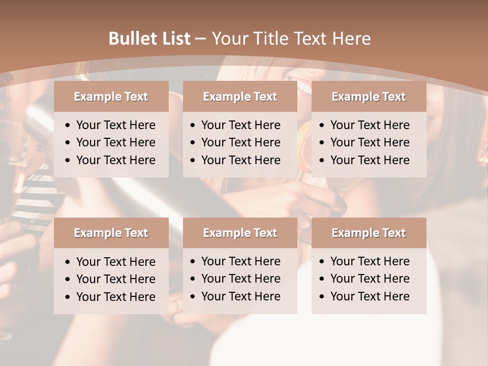 Girl Luxurious Year PowerPoint Template