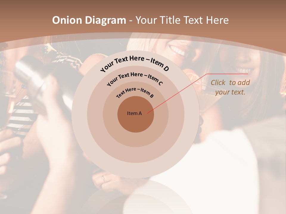 Girl Luxurious Year PowerPoint Template