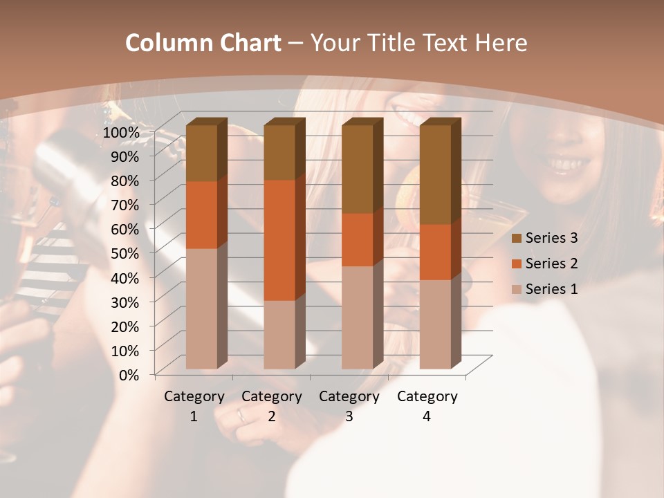 Girl Luxurious Year PowerPoint Template