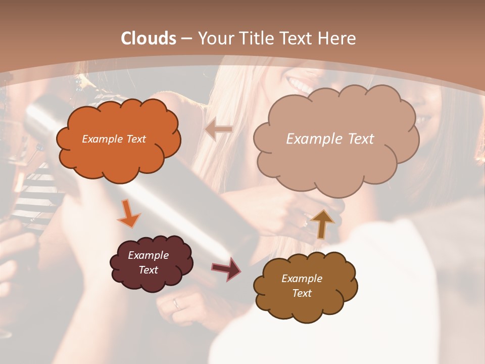 Girl Luxurious Year PowerPoint Template