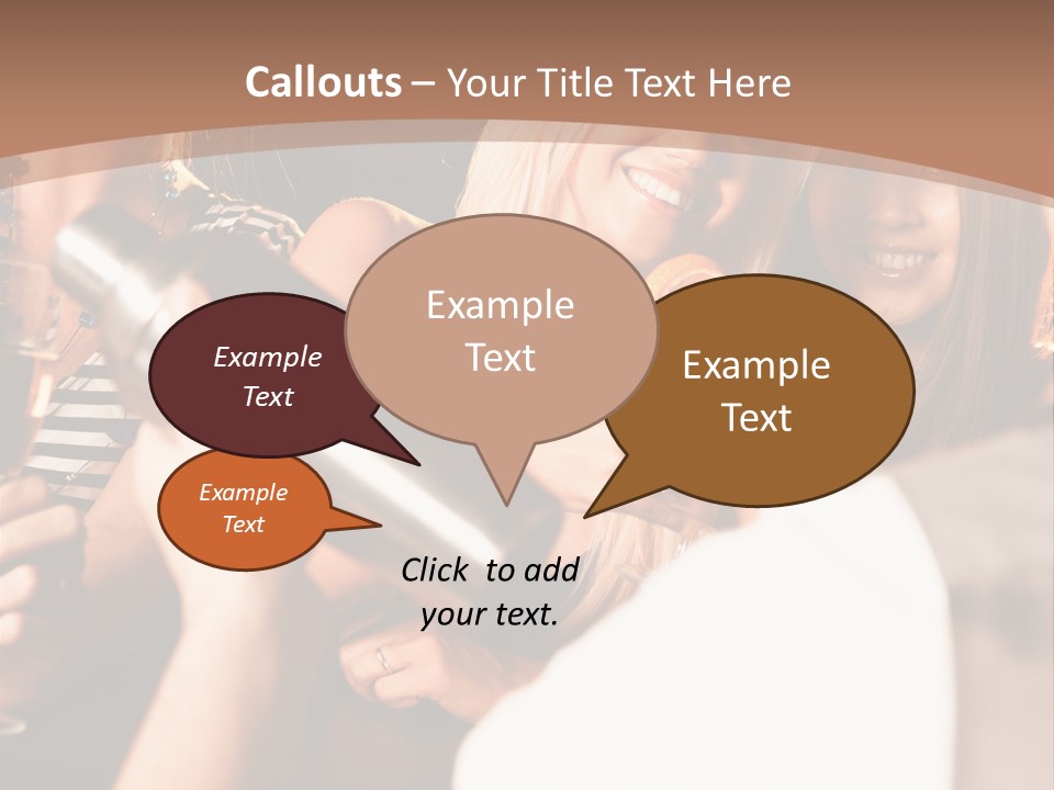 Girl Luxurious Year PowerPoint Template