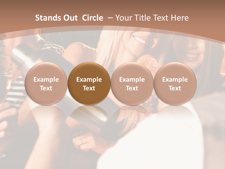 Girl Luxurious Year PowerPoint Template