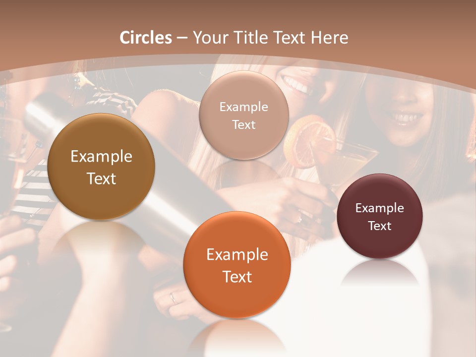 Girl Luxurious Year PowerPoint Template