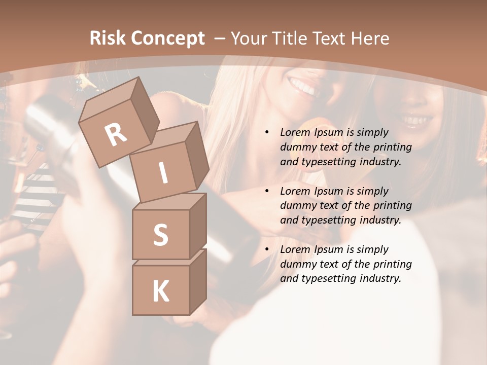 Girl Luxurious Year PowerPoint Template