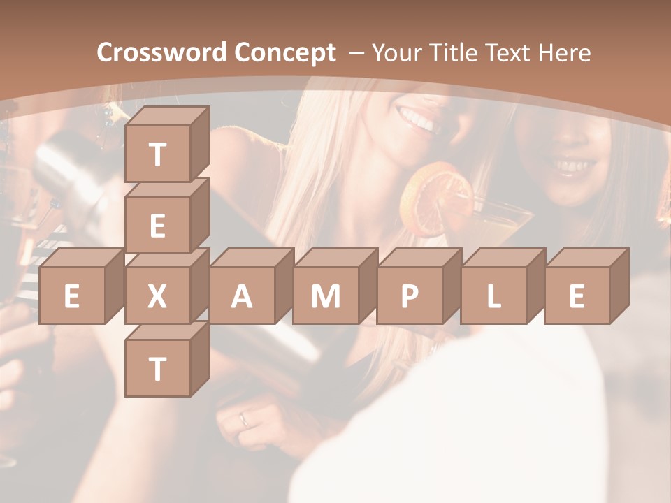 Girl Luxurious Year PowerPoint Template