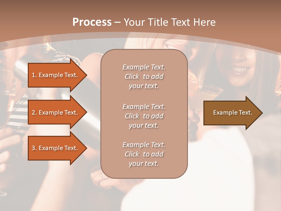 Girl Luxurious Year PowerPoint Template