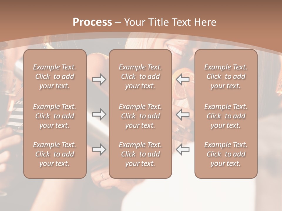 Girl Luxurious Year PowerPoint Template