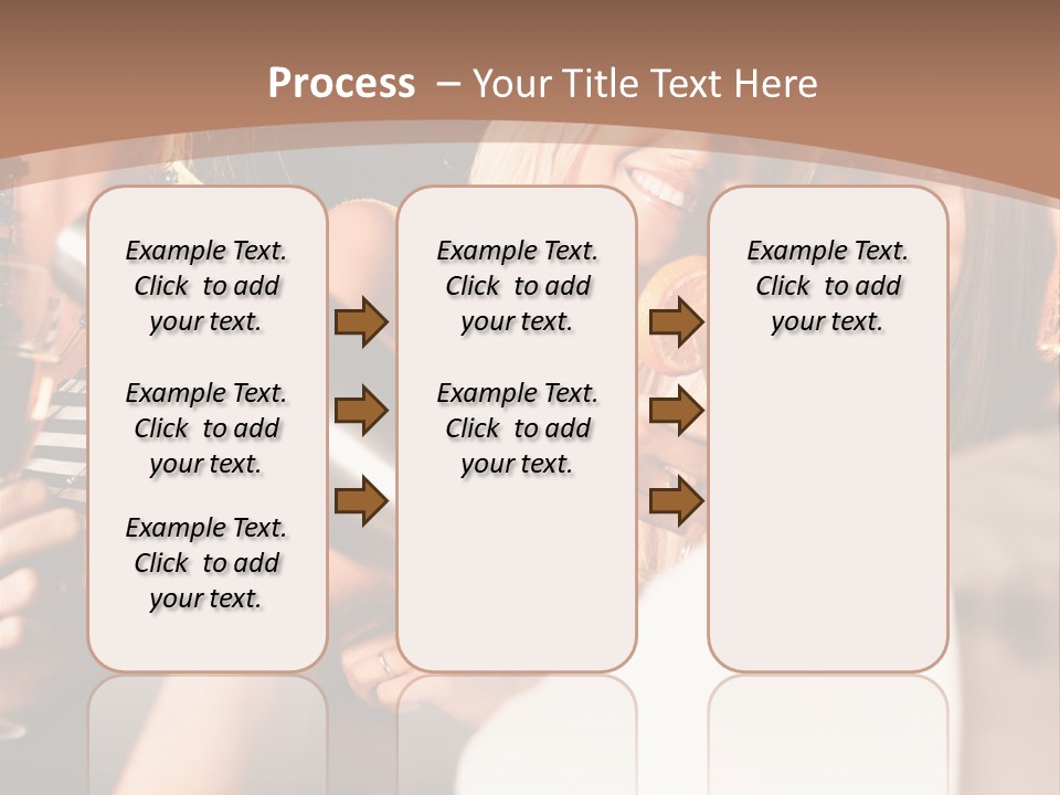 Girl Luxurious Year PowerPoint Template