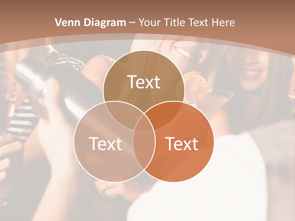 Girl Luxurious Year PowerPoint Template