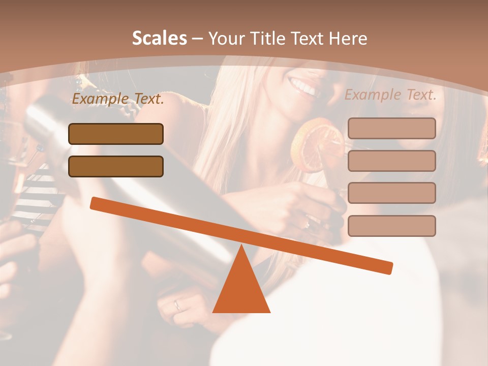 Girl Luxurious Year PowerPoint Template