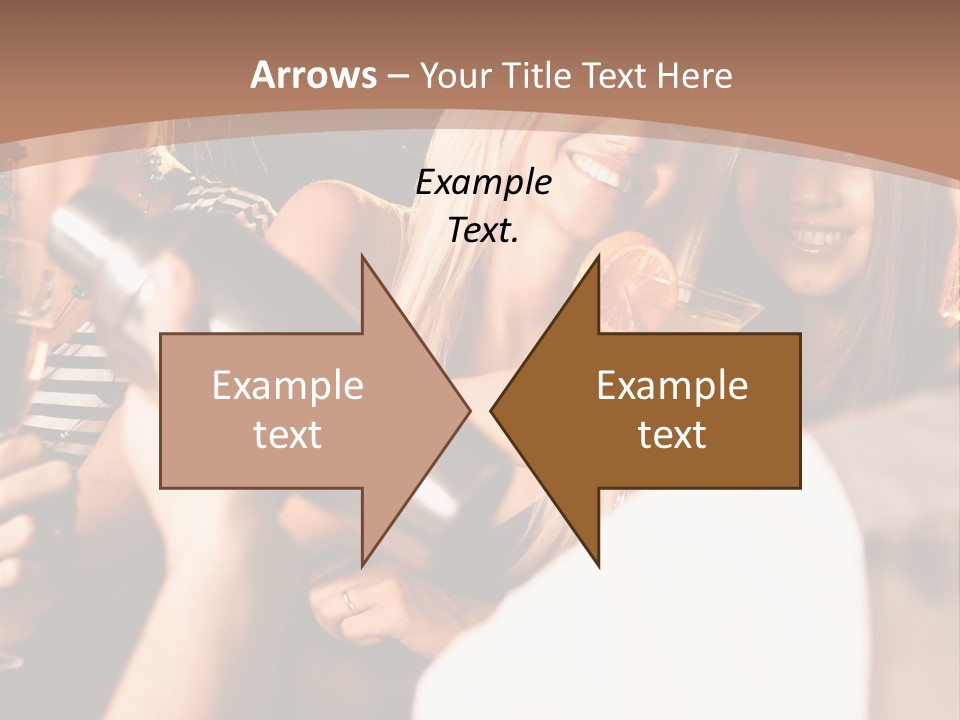 Girl Luxurious Year PowerPoint Template