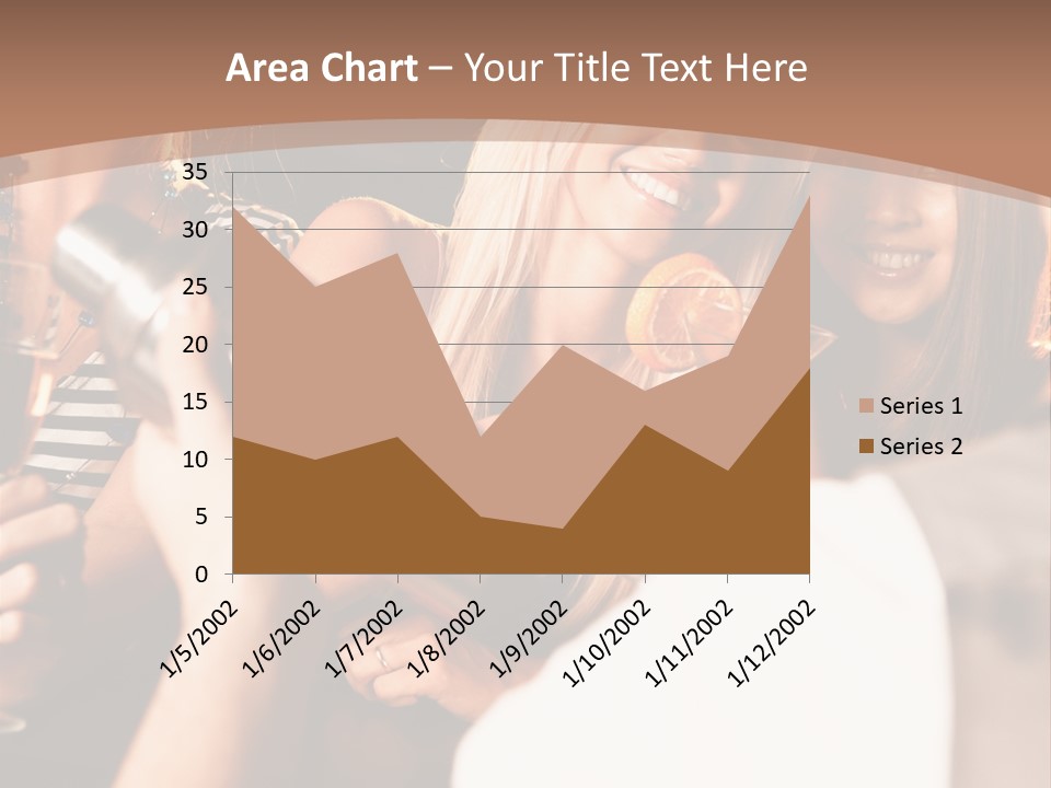 Girl Luxurious Year PowerPoint Template