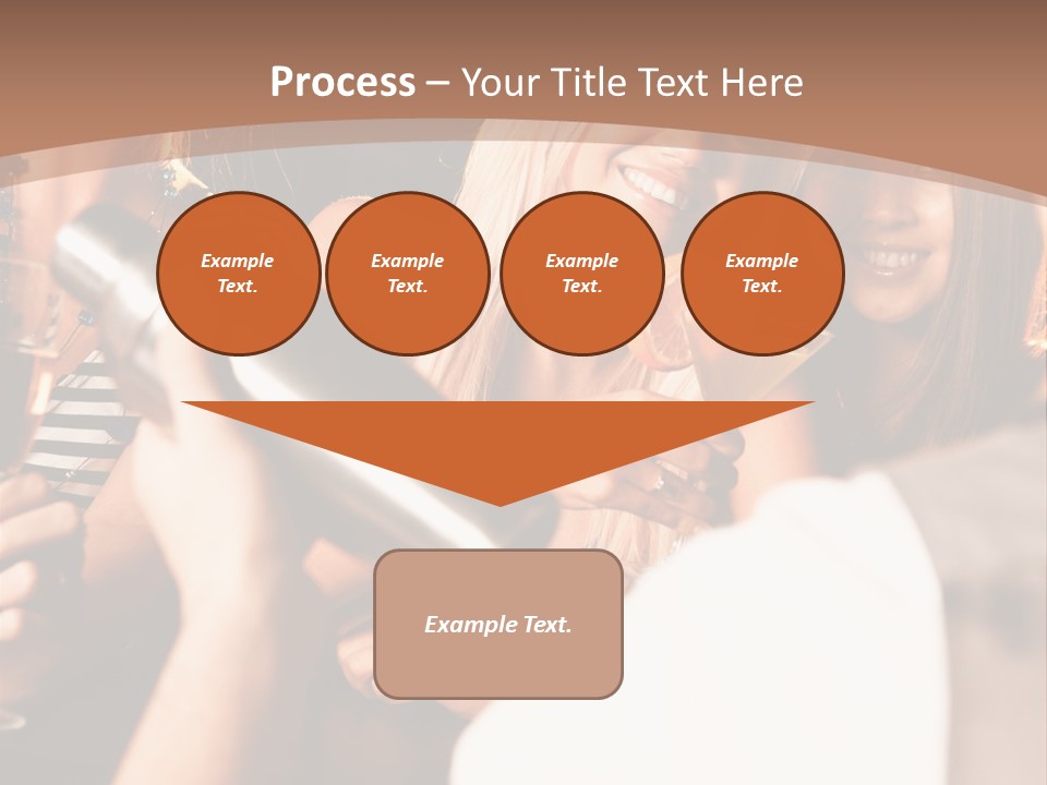 Girl Luxurious Year PowerPoint Template