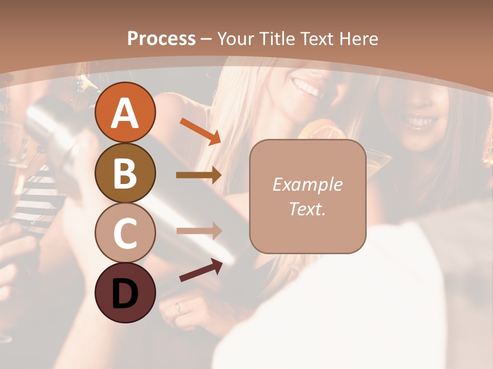 Girl Luxurious Year PowerPoint Template