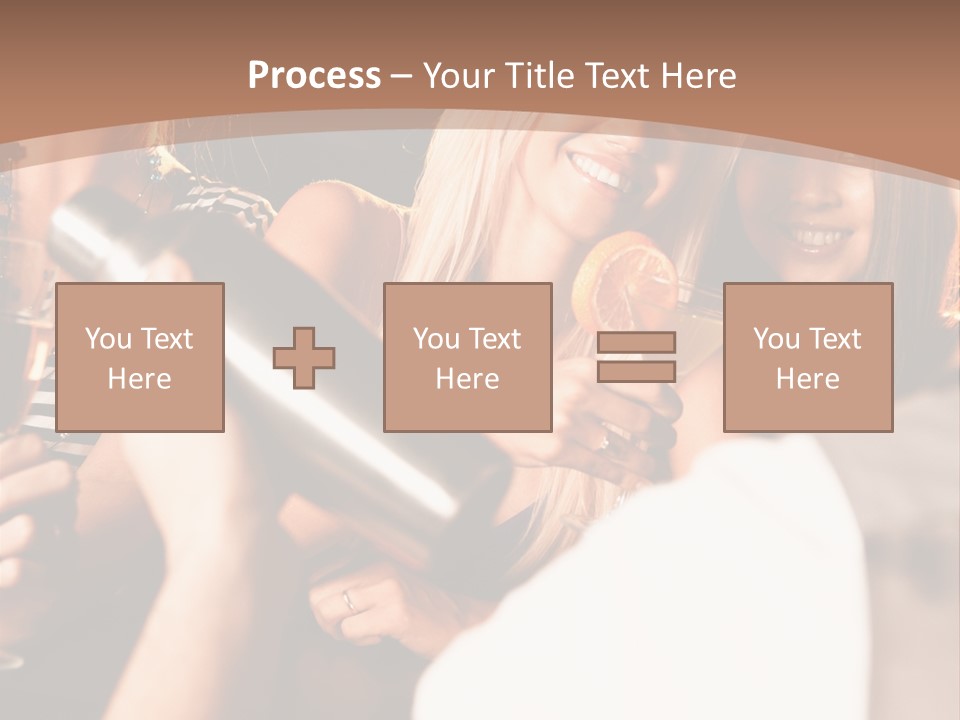 Girl Luxurious Year PowerPoint Template