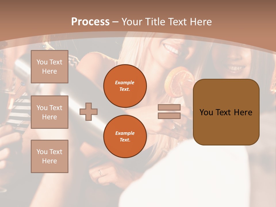 Girl Luxurious Year PowerPoint Template
