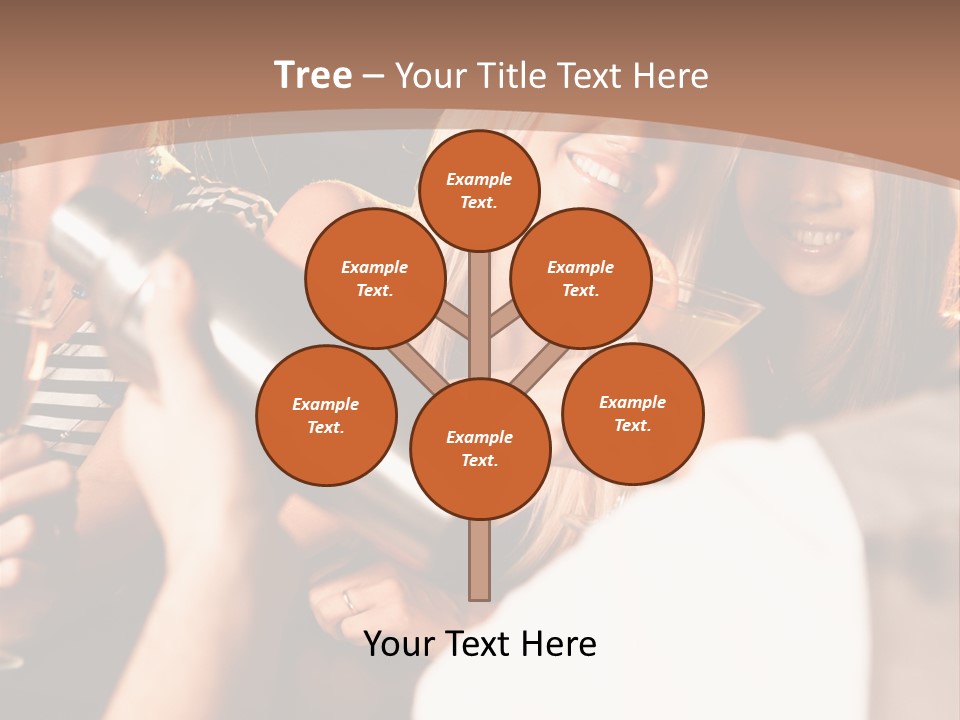 Girl Luxurious Year PowerPoint Template