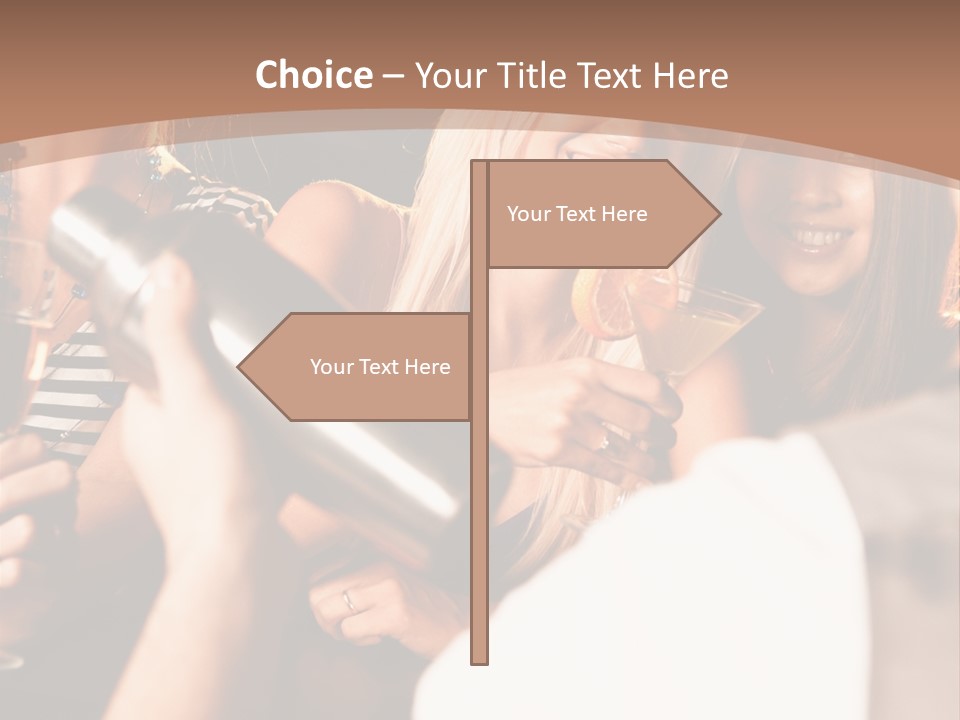 Girl Luxurious Year PowerPoint Template