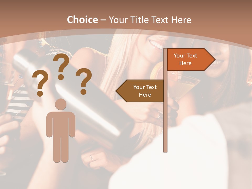 Girl Luxurious Year PowerPoint Template