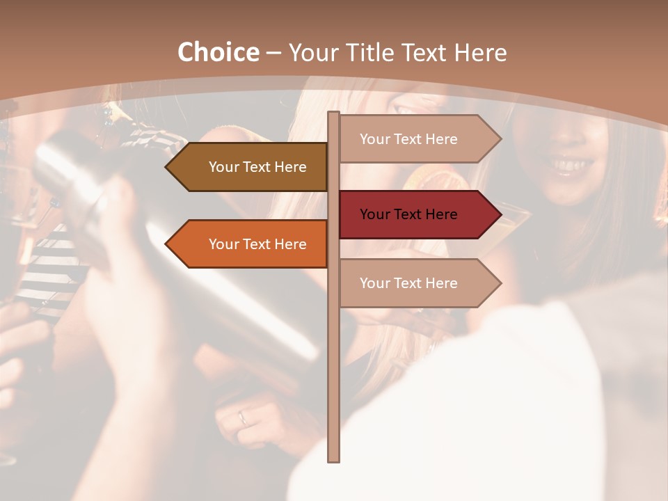 Girl Luxurious Year PowerPoint Template