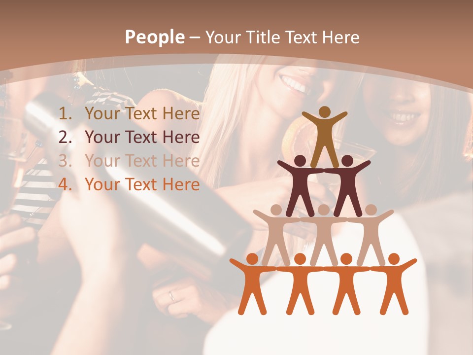 Girl Luxurious Year PowerPoint Template