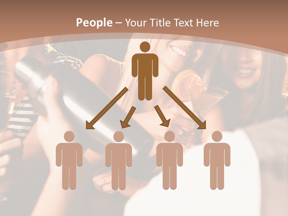 Girl Luxurious Year PowerPoint Template