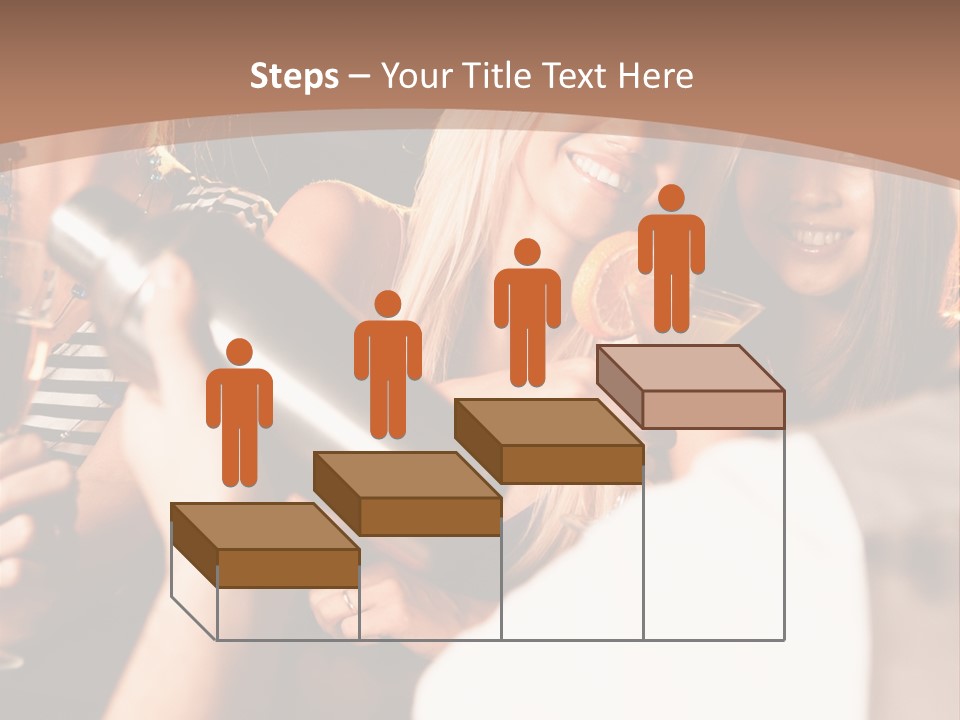 Girl Luxurious Year PowerPoint Template