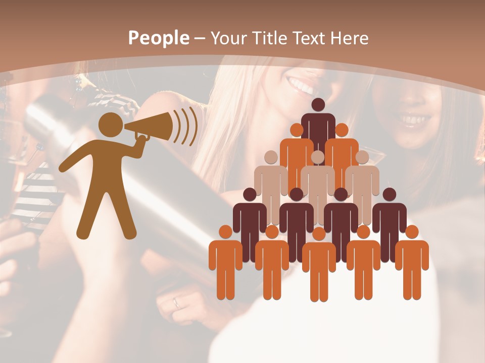 Girl Luxurious Year PowerPoint Template