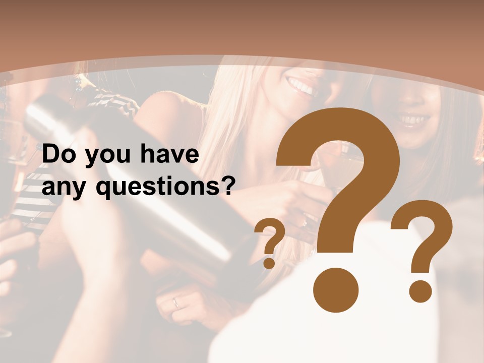 Girl Luxurious Year PowerPoint Template