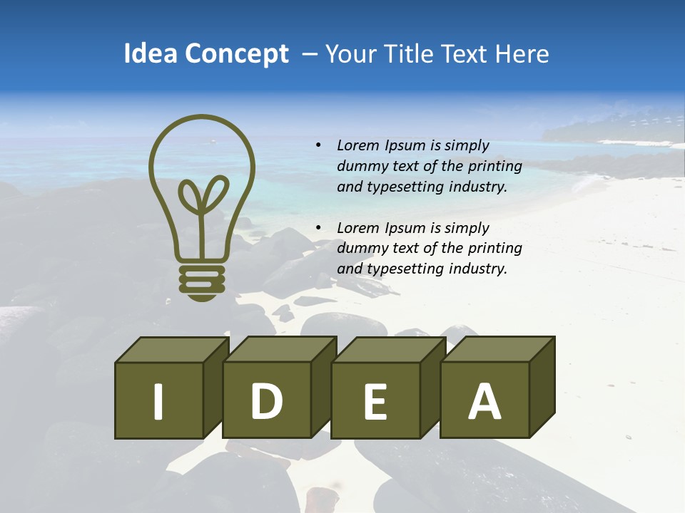 Beautiful Landscape Outdoor PowerPoint Template