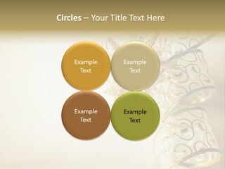 Christmas Golden PowerPoint Template