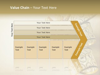 Christmas Golden PowerPoint Template