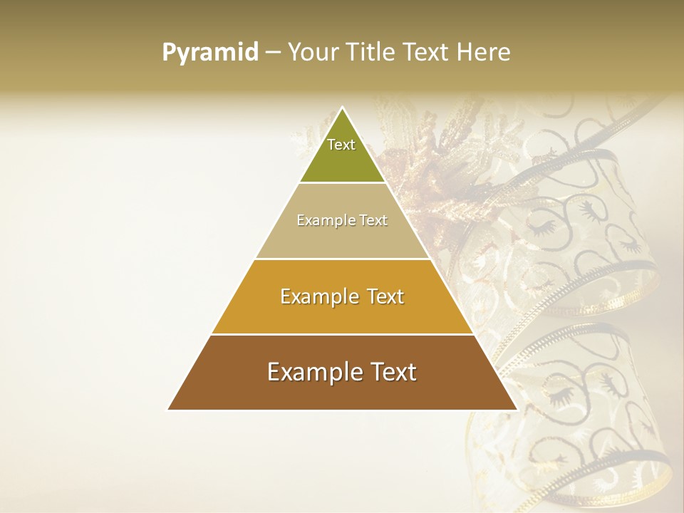 Christmas Golden PowerPoint Template