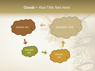 Christmas Golden PowerPoint Template