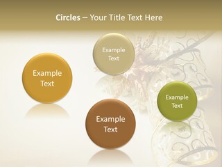 Christmas Golden PowerPoint Template
