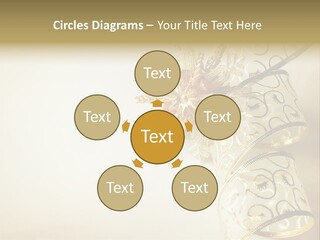 Christmas Golden PowerPoint Template