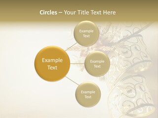 Christmas Golden PowerPoint Template