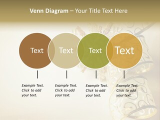 Christmas Golden PowerPoint Template