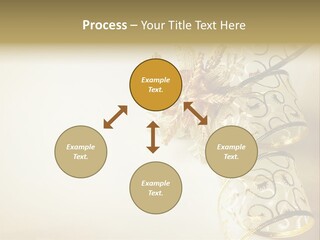 Christmas Golden PowerPoint Template