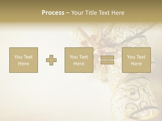 Christmas Golden PowerPoint Template