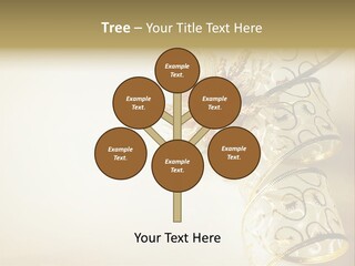 Christmas Golden PowerPoint Template