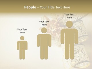 Christmas Golden PowerPoint Template