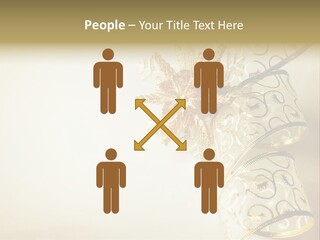 Christmas Golden PowerPoint Template