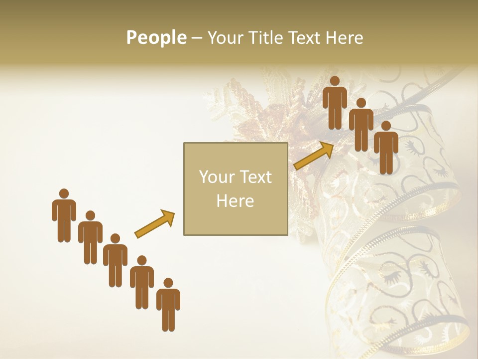 Christmas Golden PowerPoint Template