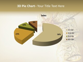 Christmas Golden PowerPoint Template
